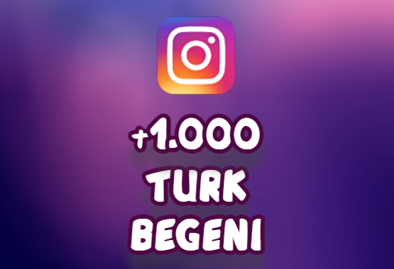 Instagram +1000 Türk Beğeni - ANLIK