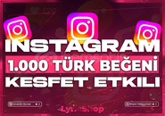 ⭐️INSTAGRAM 1.000 TÜRK BEĞENİ / EN UYGUN⭐️