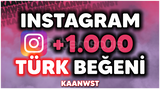 ⭐ İNSTAGRAM 1000 TÜRK BEĞENİ | + GARANTİ ⭐