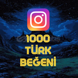 Instagram 1000 Türk Beğeni ( GARANTİLİ)