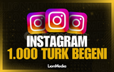 İNSTAGRAM 1.000 TÜRK BEĞENİ |HIZLI