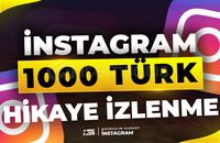 ⭐İnstagram 1000 Türk Hikaye İzlenme - KEŞFET ⭐