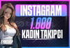  Instagram ⭐️1.000⭐️ Türk Kadın Takipçi