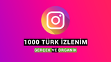 Instagram 1000 Türk Kaliteli İzlenim