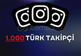 Instagram 1000 Türk Organik Takipçi