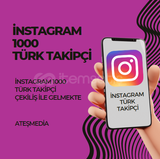 Garantili | İnstagram 1000 Türk Takipçi