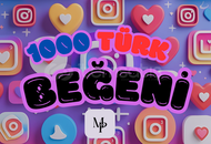 ❤️ İNSTAGRAM 1000 TÜRK RESİMLİ BEĞENİ+ERİŞİM