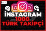 İNSTAGRAM 1000 TÜRK TAKİPÇİ | 1 YIL GARANTİ