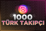 INSTAGRAM 1.000 TÜRK TAKİPÇİ