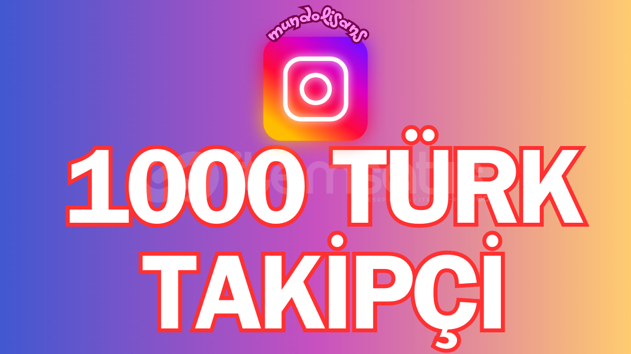 ⭐Instagram 1000 Türk Takipçi & 30 Gün Garanti⭐ ⭐Instagram 1000 Türk Takipçi & 30 Gün Garanti⭐