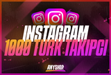 ⭐INSTAGRAM 1000 TÜRK TAKİPÇİ⭐