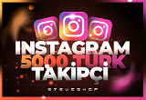 Instagram 5000 Türk Takipçi