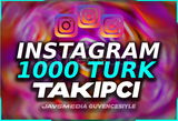 ⭐INSTAGRAM 1000 TÜRK TAKİPÇİ ⭐