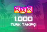 Instagram 1.000 Türk Takipçi