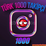 ⭐INSTAGRAM 1000 TÜRK TAKİPÇİ⭐
