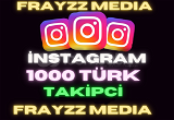 ⭐ İnstagram +1000 Türk Takipçi ⭐
