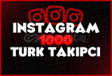 [Instagram] 1.000 Türk Takipçi