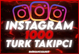 [Instagram] 1.000 Türk Takipçi