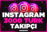 ⭐INSTAGRAM 3000 TÜRK TAKİPÇİ⭐