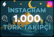 INSTAGRAM 1000 TÜRK TAKİPÇİ | GARANTİ