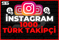 İNSTAGRAM 1000 TÜRK TAKİPÇİ | GARANTİ