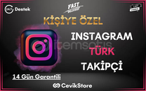 ⭐Instagram 1.000 Türk Takipçi [Garanti]⭐