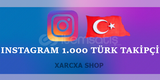 ⭐INSTAGRAM 1.000 TÜRK TAKİPÇİ GARANTİLİ⭐