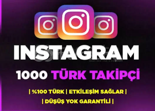 Instagram 1000 Türk takipçi | Hızlı & Güvenli Instagram 1000 Türk takipçi | Hızlı & Güvenli