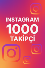 İnstagram 1000 Türk Takipçili [Garantili]