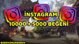 İnstagram 10000 + 5000 beğeni