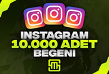 ✨Instagram 10.000 Adet Beğeni!