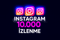 İNSTAGRAM 10000 ADET İZLENME 