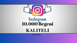 Instagram 10.000 Beğeni | 365 Garantili