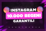İNSTAGRAM 10.000 BEĞENİ