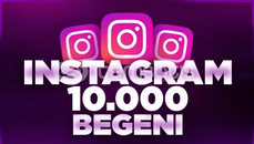 ⭐INSTAGRAM 10000 BEĞENİ⭐