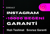 INSTAGRAM 10000 BEĞENİ [Garanti]