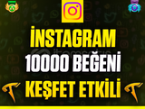 ⭐️☘️İnstagram 10000 Beğeni❤️Garanti-Sorunsuz❤️