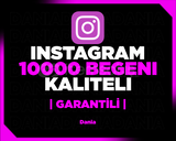 Instagram 10000 Beğeni | Garantili