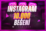 Instagram | 10000 Beğeni + Garantili