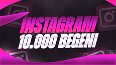 Instagram 10.000 Gerçek Beğeni / ANINDA