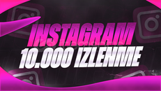 Instagram 10.000 Gerçek İzlenme