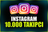 Instagram 10.000 Gerçek Takipçi [Garantili]