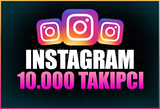 Instagram 10.000 Gerçek Takipçi [Garantili]