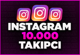 Instagram 10000 Gerçek Takipçi ( Garantili )