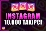 Instagram 10.000 Gerçek Takipçi [Garantili]