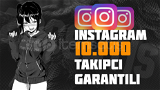 Instagram 10.000 Gerçek Takipçi | Garantili