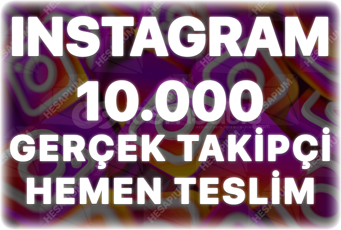 Instagram 10.000 Gerçek Takipçi - Keşfet Etkili Instagram 10.000 Gerçek Takipçi - Keşfet Etkili