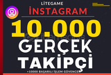 İNSTAGRAM 10000 GERÇEK TAKİPÇİ + KEŞFETLİ