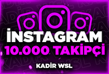 İnstagram 10.000 Gerçek Takipçi Ömür Boyu ♻️