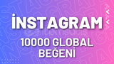 ⭐İnstagram 10000 Global Beğeni + 30 Gün Garanti